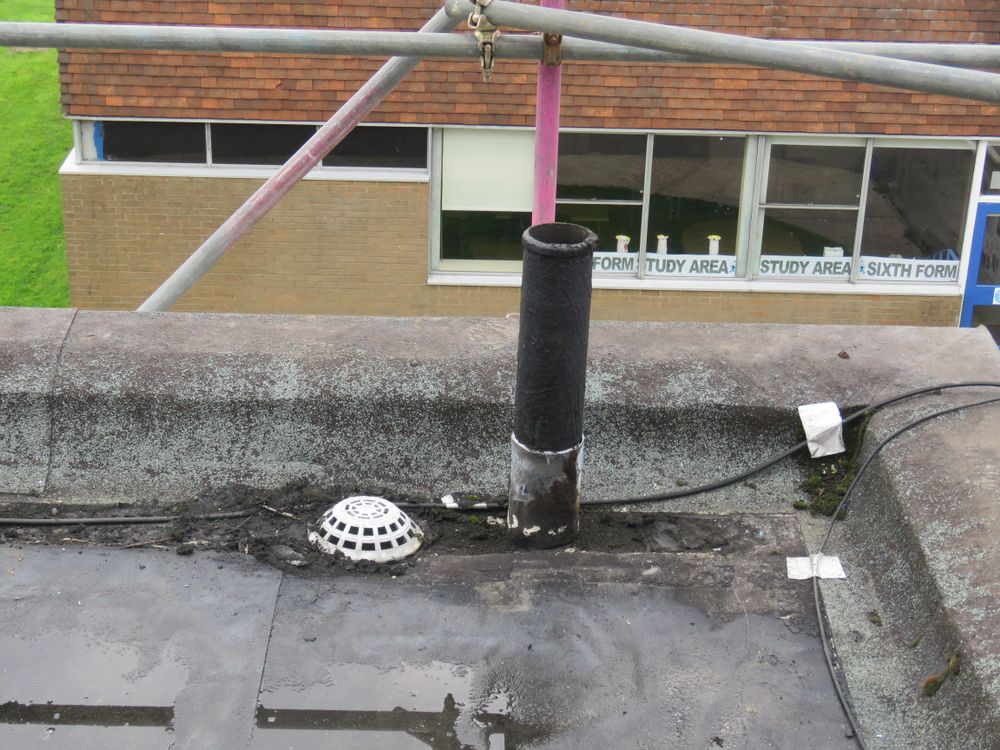 Daklekkage in Herkenbosch Daklekkage in Herkenbosch